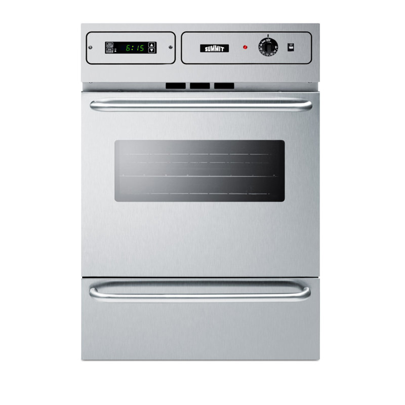Summit Appliance Summit 24" 2.92 Cubic Feet Stainless Steel Electric